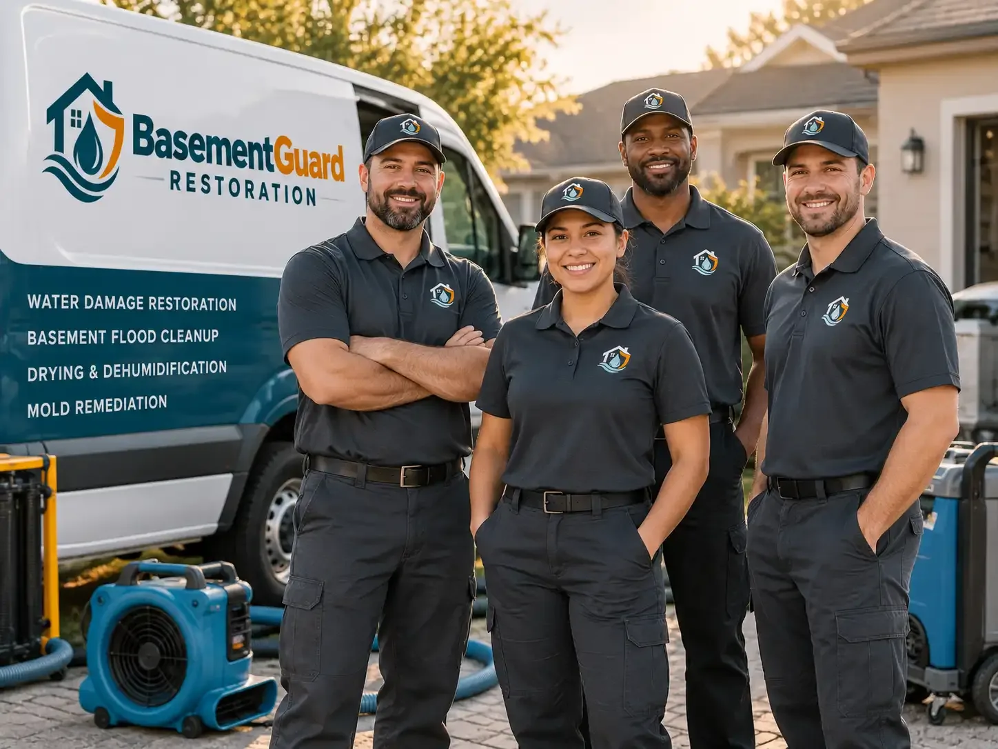 Basement Water Damage Restoration company in Bradford, IA